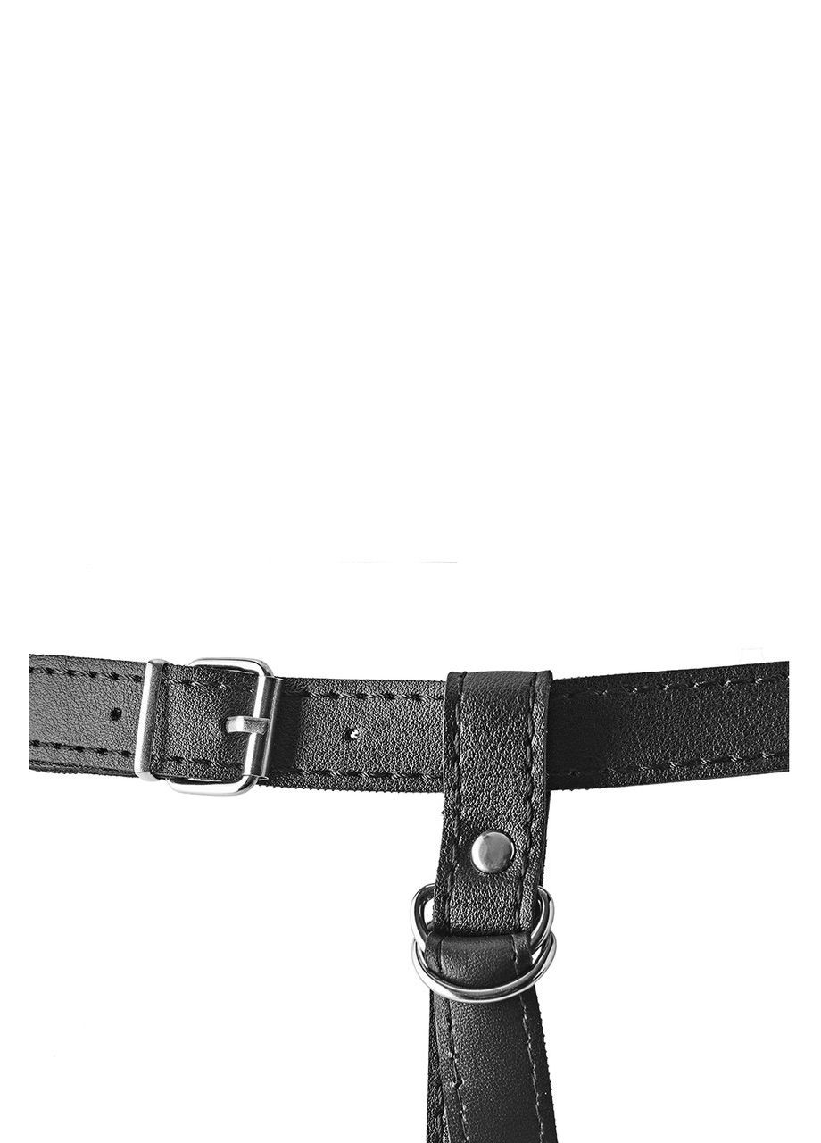 Страпон жіночий Dream Toys FantAssTic на ремінцях, чорний No Brand (303889248)