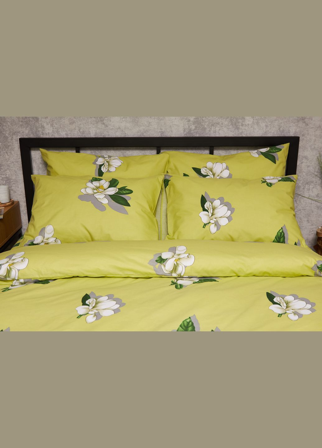 Комплект постельного белья Бязь Gold Люкс «» семейный 143х210х2 наволочки 4х50х70 (MS-820005523) Moon&Star Wisteria (296909754)