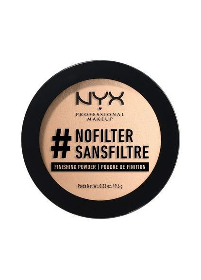 Компактна фіксуюча пудра NoFilter Finishing Powder 05 Light Beige (NFFP05) NYX Professional Makeup (279364410)