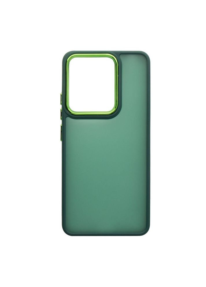 Чохол TPU+PC Space II Color Matte для Xiaomi Poco M6 Pro 4G Green No Brand (335807395)