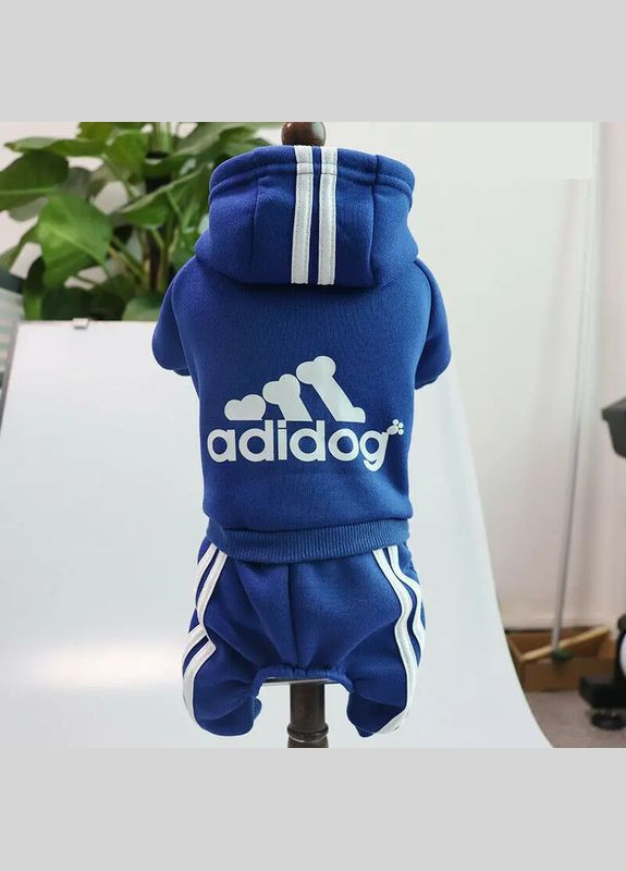 Костюм спортивний для собак Adidog синій XL No Brand (299840173)