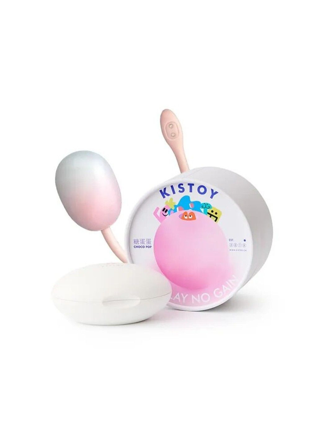 Тренажер Кегеля Choco Pop сенсор сжатия для тренировок и удовольствия вагинальные шарики KisToy (298349641)