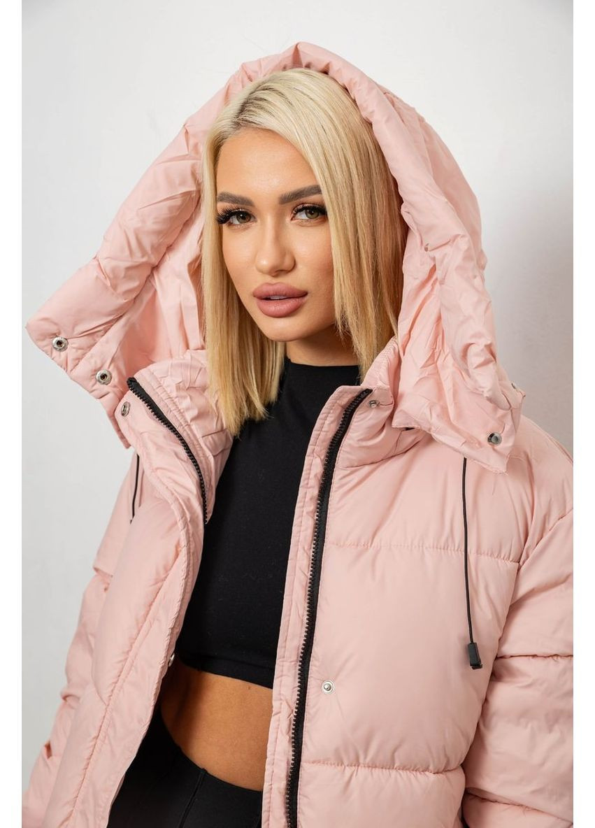 Рожева зимня куртка жіноча зимова Ager 244R667