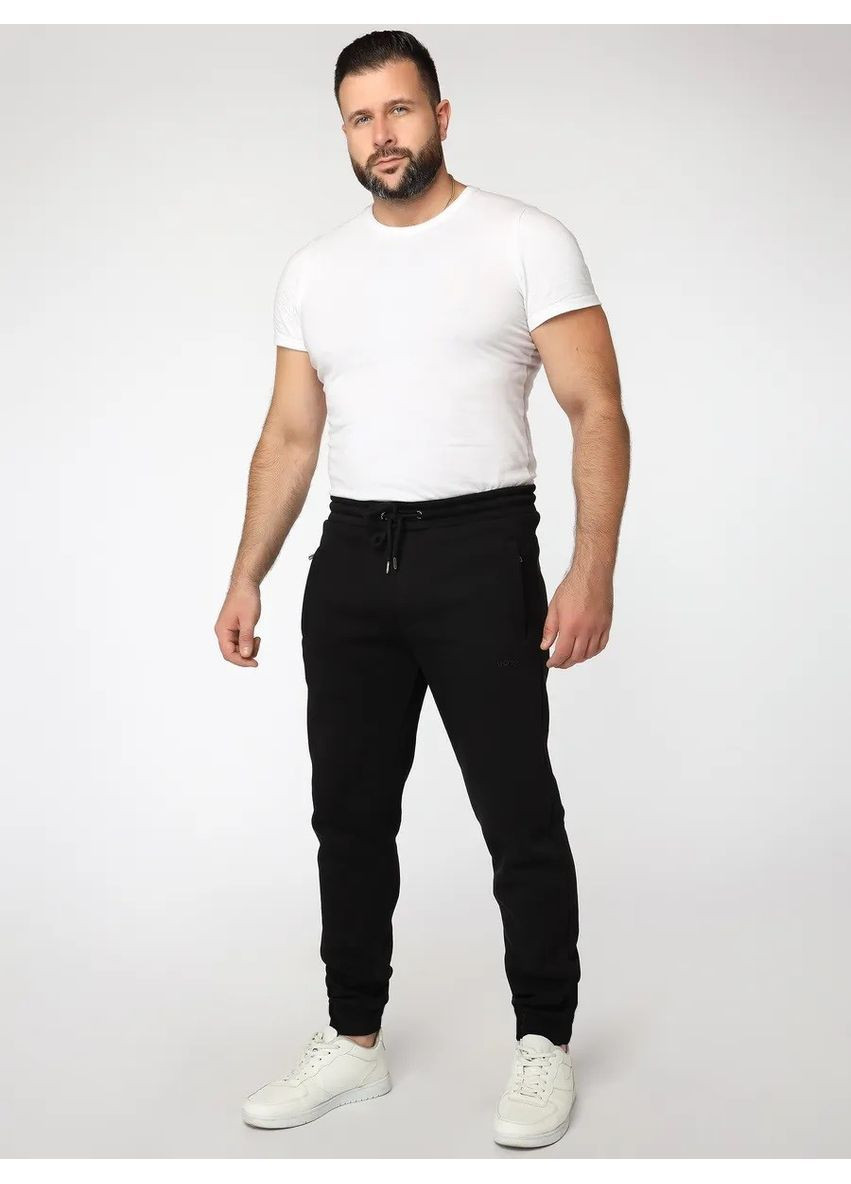 Черные спортивные, повседневный зимние брюки Hugo Boss