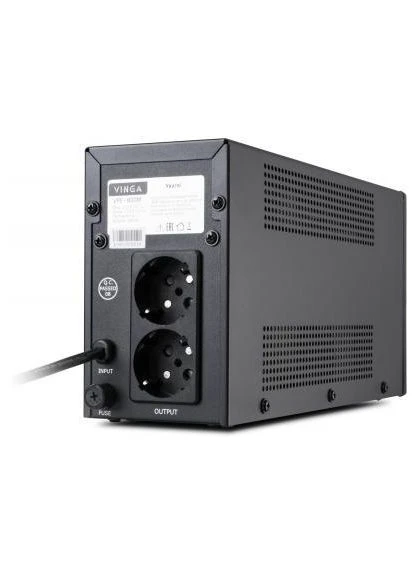 Источник бесперебойного питания LED 800VA metal case (VPE-800M) Vinga (396867817)