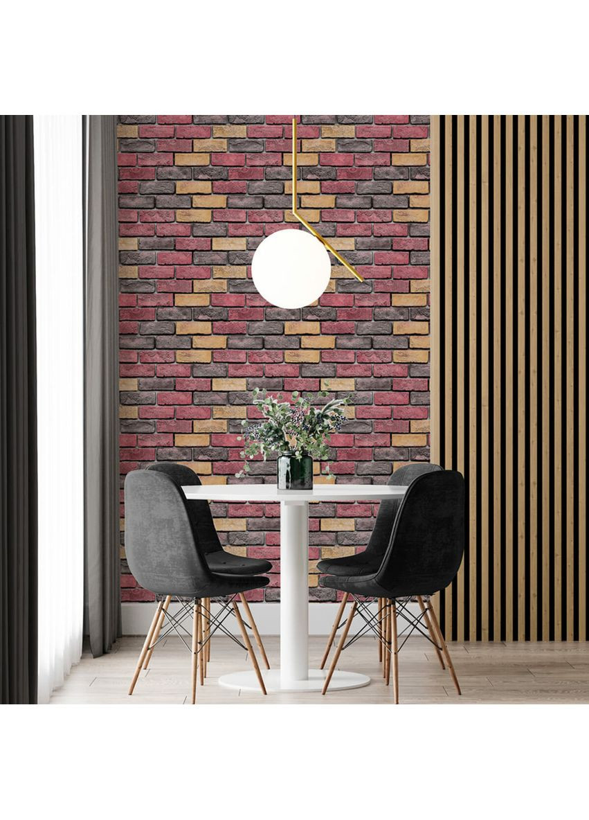 Самоклеящиеся обои 2800х500х1,5мм Красный екатериновлавский кирпич (D) SW-00001944 Sticker Wall (362115041)