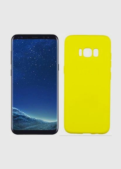 Силиконовый чехол ля Galaxy S8 микрофибра soft touch Samsung (322212464)