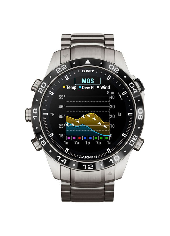 Смарт-часы MARQ Aviator Gen 2 GPS Silver (010-02648-01) Garmin (344459524)