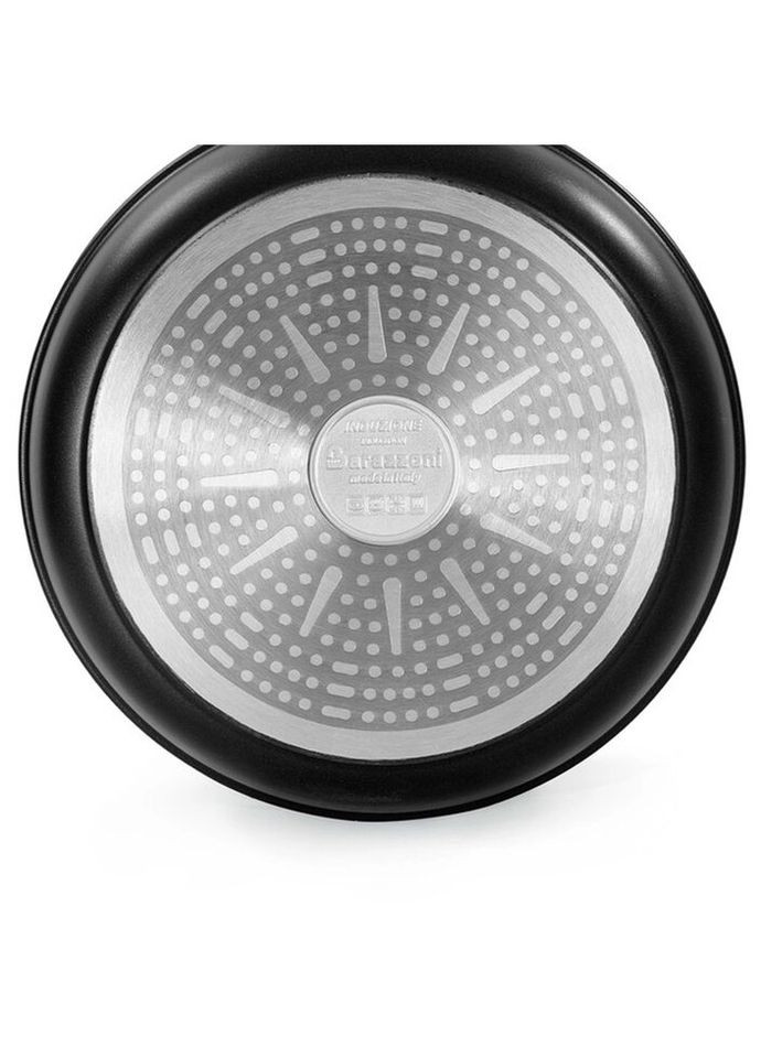 Сковорода універсальна 85510602825 28 см чорна Barazzoni (319163480)