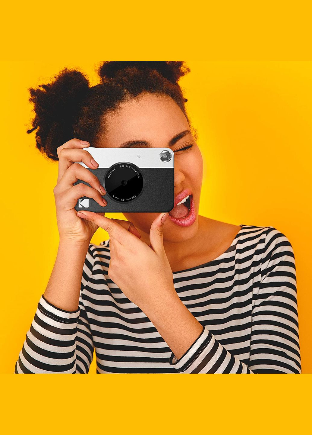 Фотокамера миттєвого друку Printomatic White Kodak (260409440)