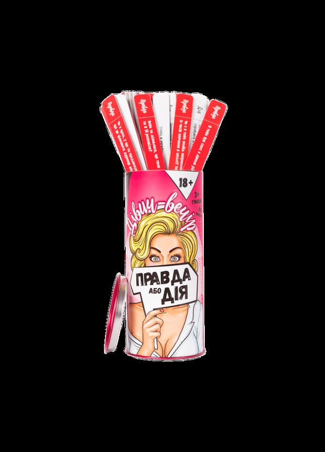 Игра для компании Правда или Действие "Девич-Вечер" Fun Games (UKR) No Brand (303883988)