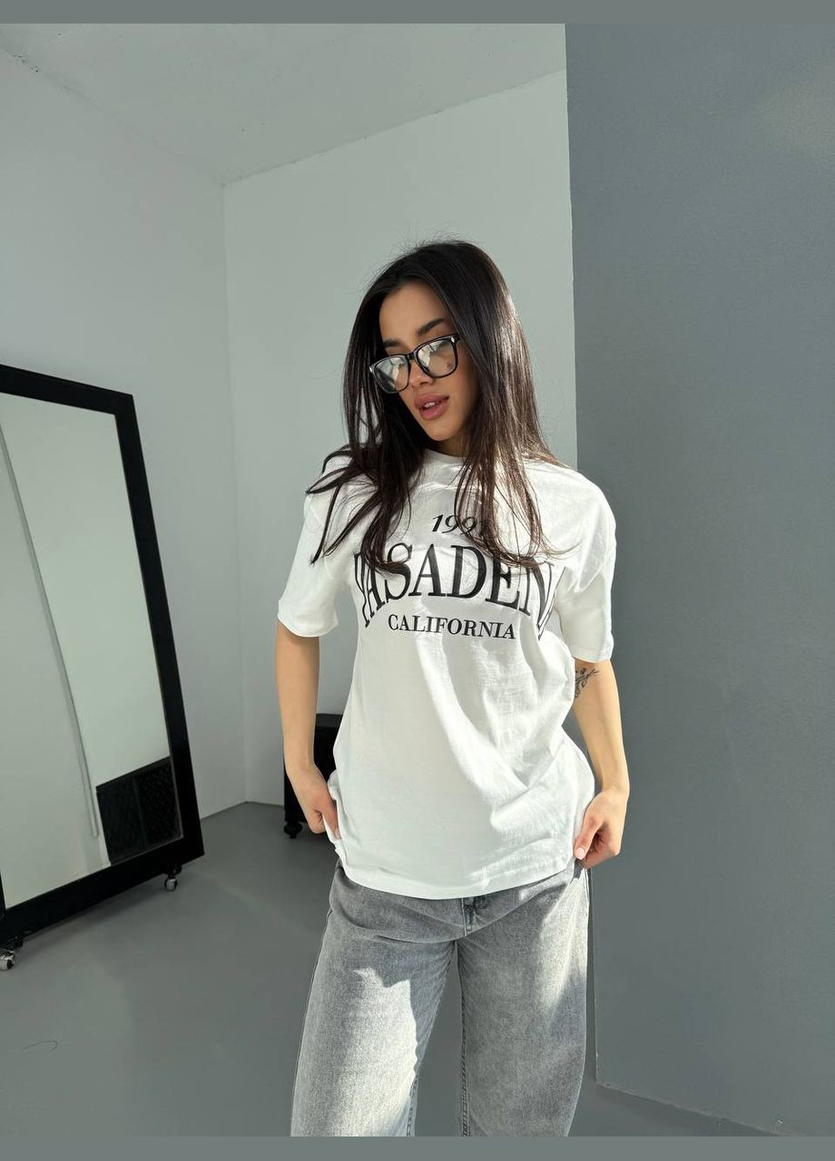 Жіноча біла футболка No Brand - (333830360)