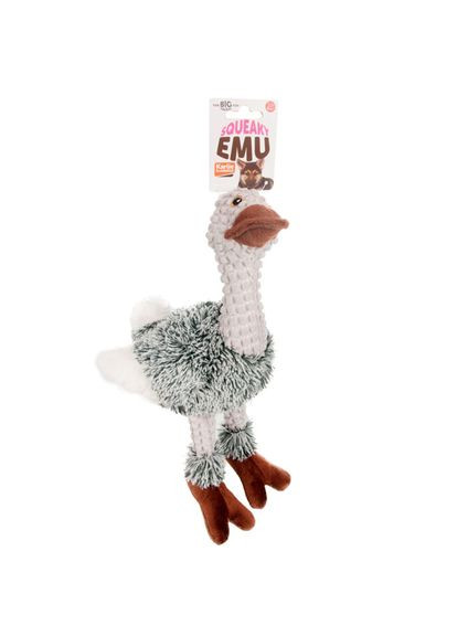 Іграшка для собак страус Emu Plush 30 см (5411290285384) Flamingo (279568321)