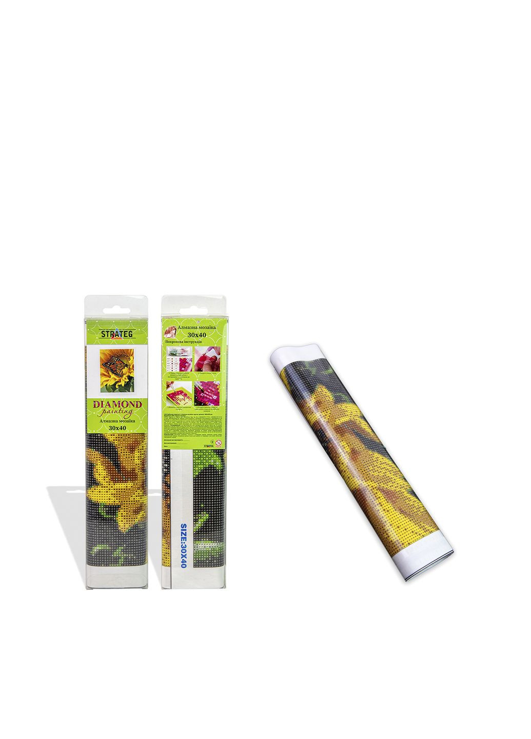 Набір для творчості «Алмазна картина» Цитрусові, 30х40 см. колір різнокольоровий ЦБ-00284078 Strateg (356670693)