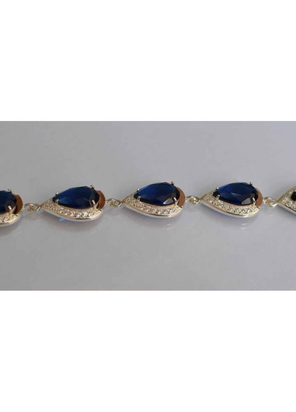 Браслет із срібла з золотом Silver Style (367185232)