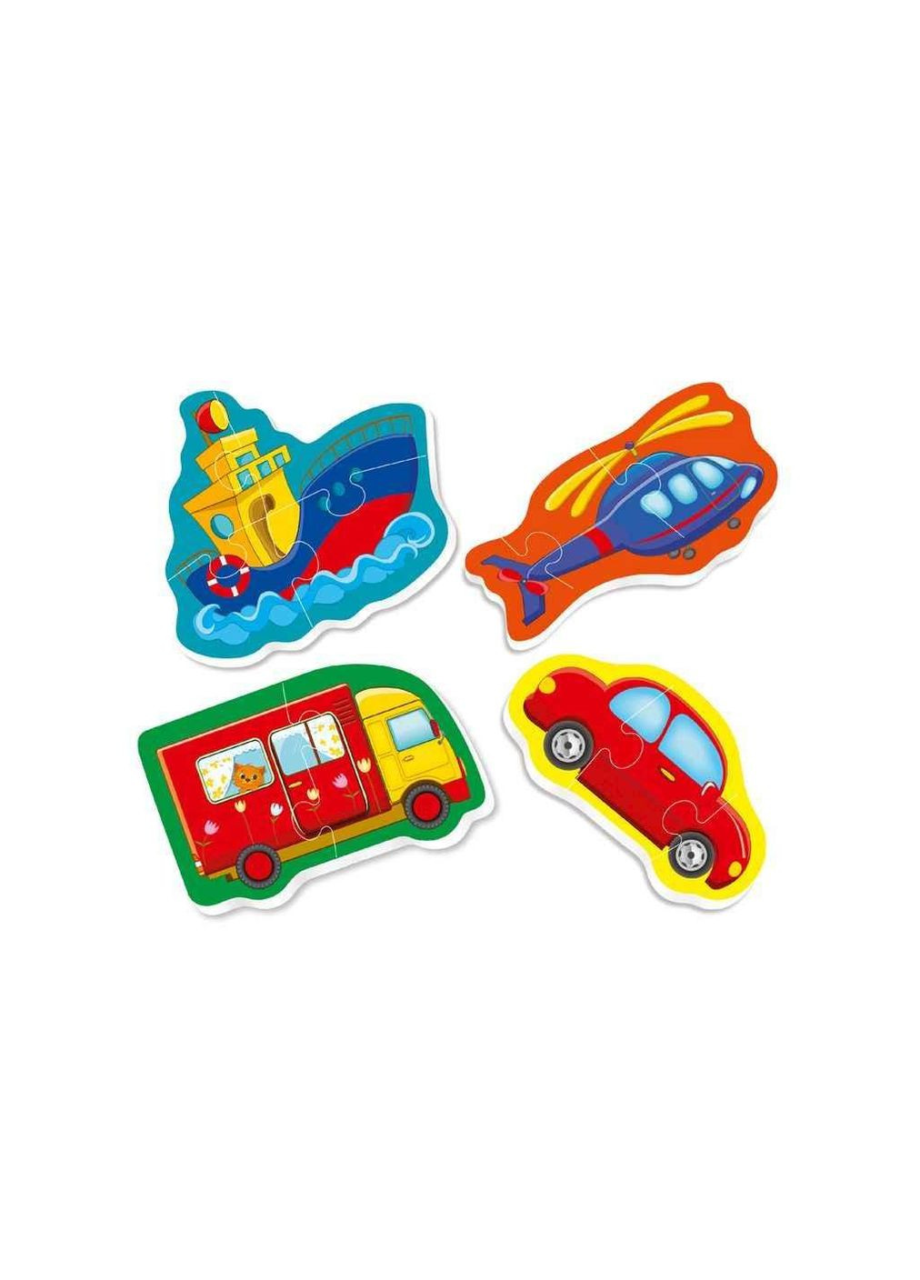 Беби Пазлы Транспорт VT1106-96 ТМ Vladi toys (366302995)