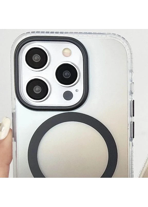 Чехол накладка Epik TPU+PC Phantom MagSafe для Apple iPhone 14 Pro Max 6.7" No Brand TPU+PC Phantom with Magnetic Fit (402117062)