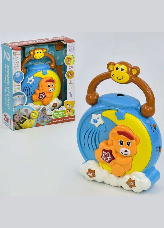 Проектор-нічник Ведмедик на місяці (68585) No Brand (324618209)