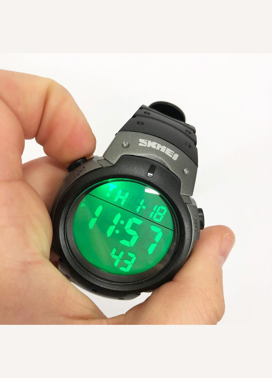 Годинник наручний чоловічий SKMEI 1068TN, брендовий чоловічий годинник, годинник чоловічий спортивний. Колір: титан No Brand (359474629)