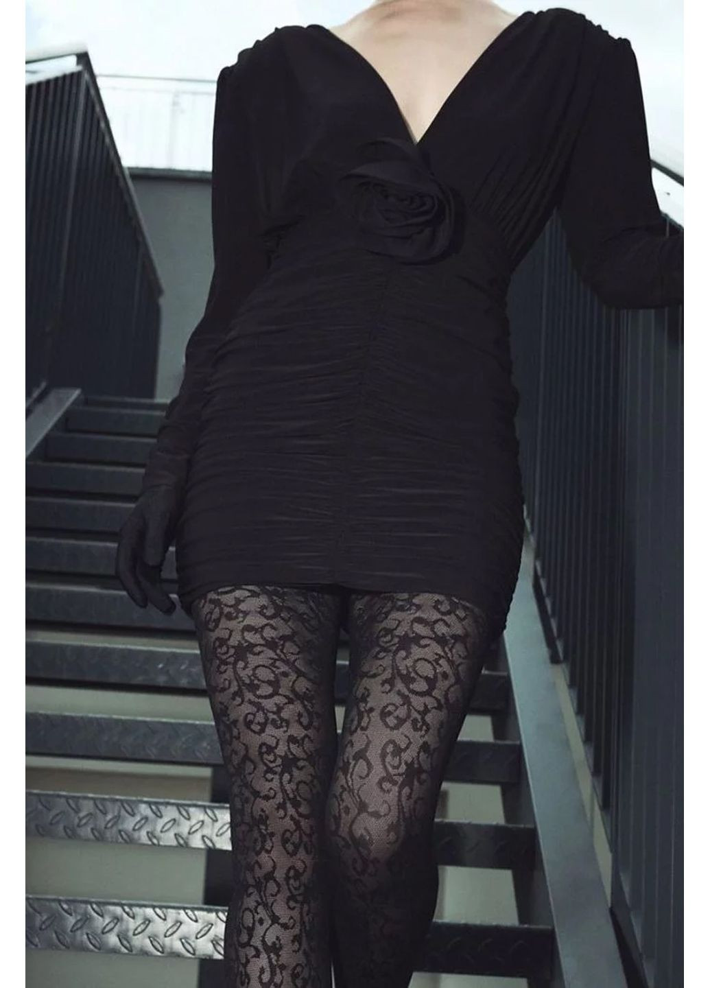 Колготки з ажурним принтом Perse 60d Gabriella (365858742)