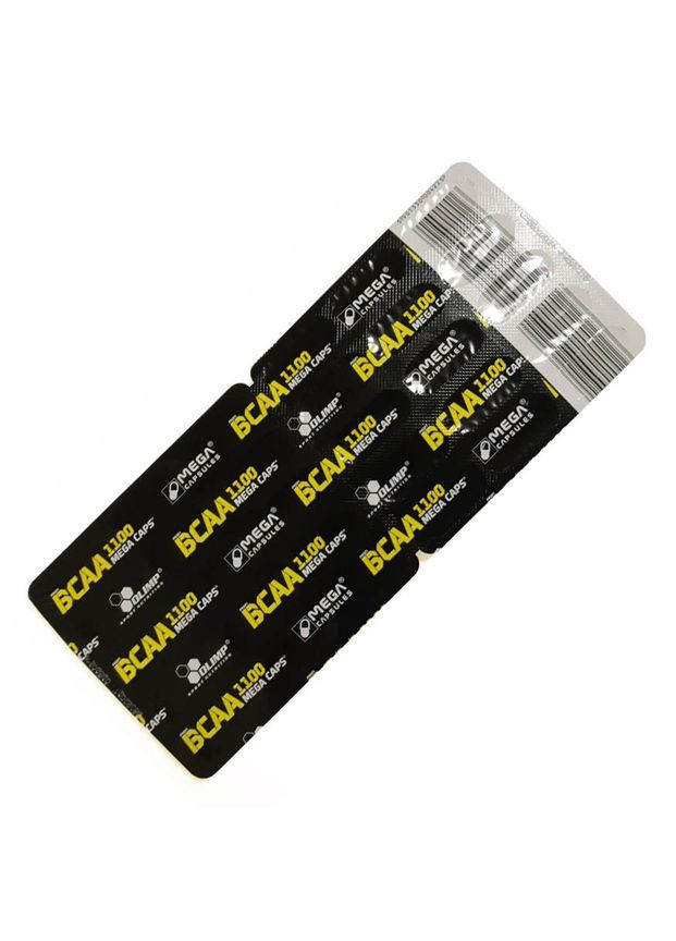 Аминокислота BCAA BCAA 1100 Mega Caps, 30 капсул Olimp (334707889)
