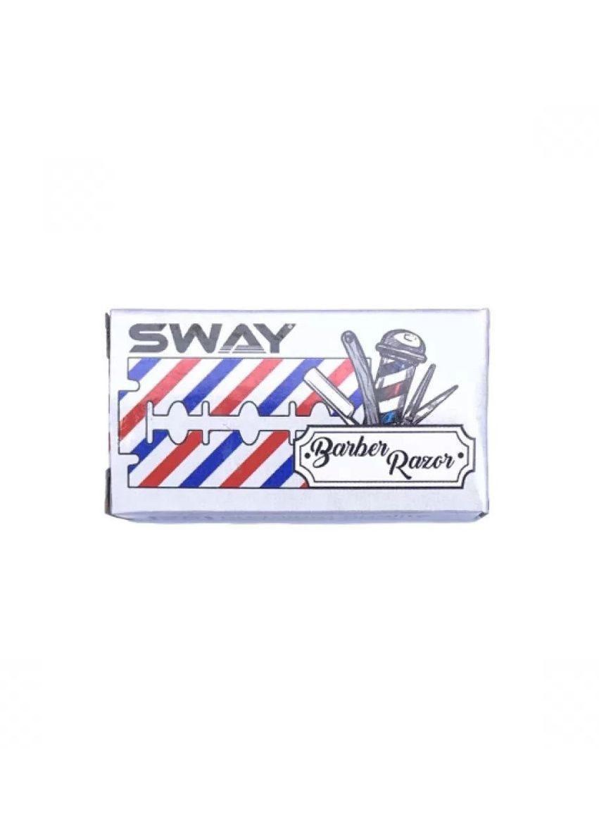 Леза для гоління 20 шт Sway Barber Razor (366873575)