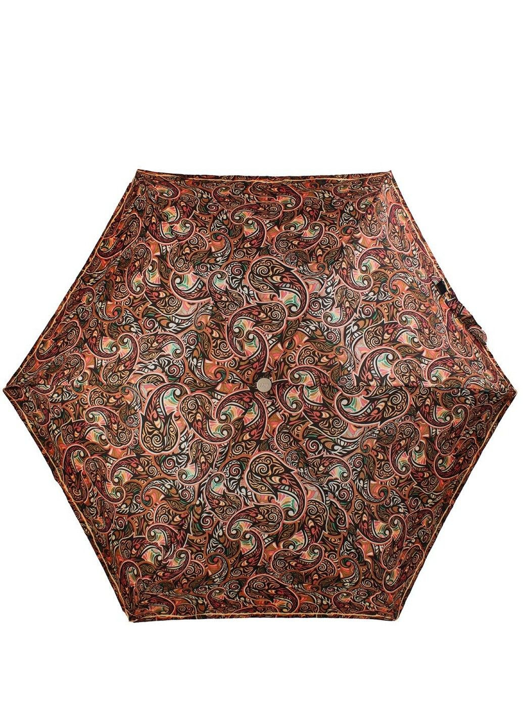 Коричнева жіноча парасолька автомат z54968-2 Zest маленька (346390350)