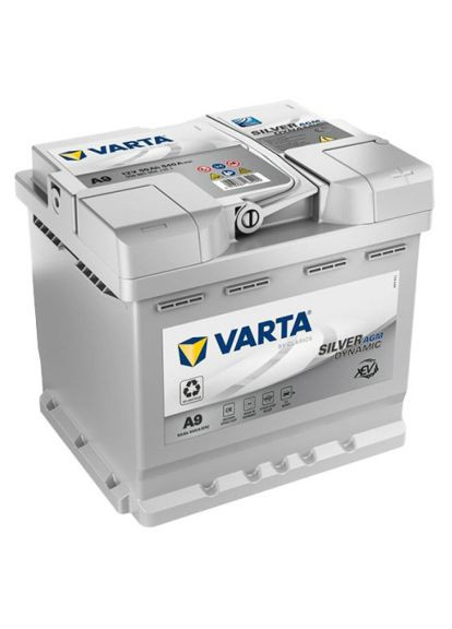 Акумулятор автомобільний Silver Dynamic AGM 50Ah Ев (-/+) (550901054) Varta Silver Dynamic AGM 50Ah Ев (-/+) (369883645)