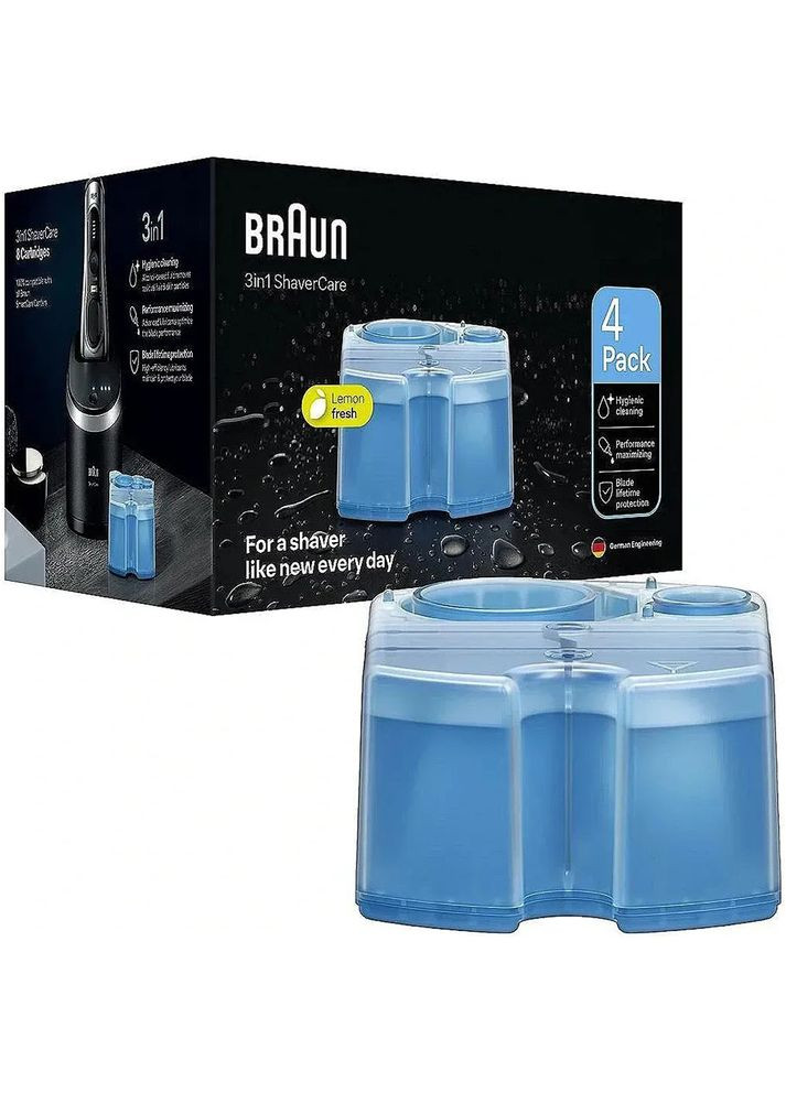 Картридж Clean Charge Lemon Fresh 4шт Braun (365234126)