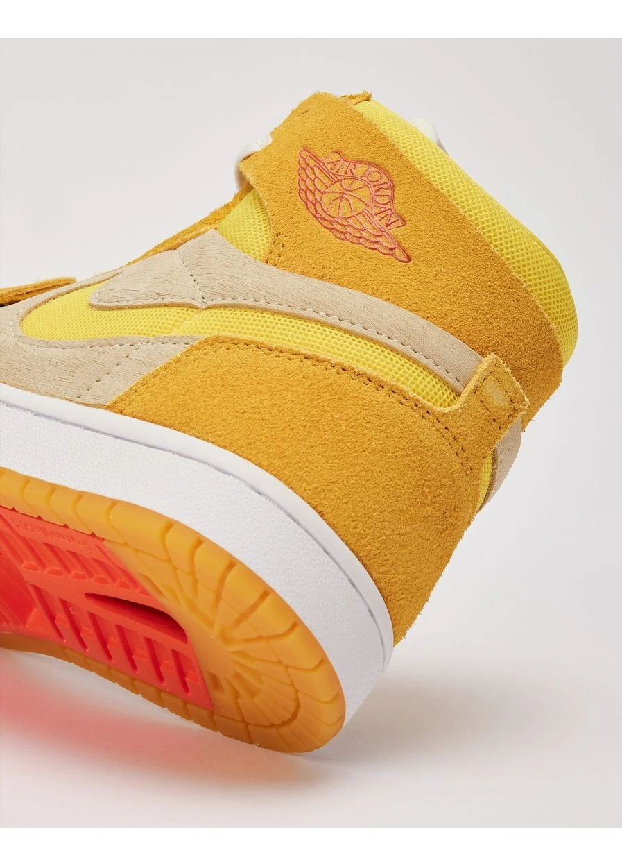 Кросівки Air 1 High Zoom Cmft 2 Yellow/Beige FJ5743-700 Air Jordan комбіновані демісезони (399394328)