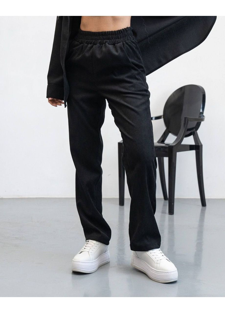 Жіночий Мікро вельветовий костюм: сорочка + штани Україна (361044166)