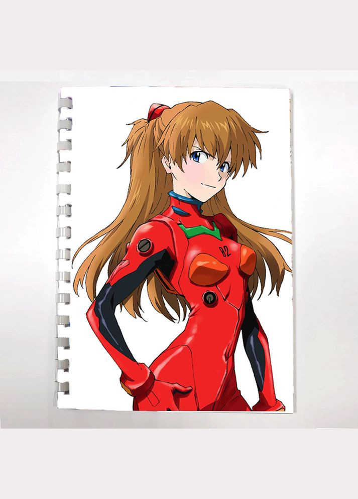 Блокнот скетчбук аниме Рэй Аска Евангелион Evangelion (sk0057) No Brand (327007201)