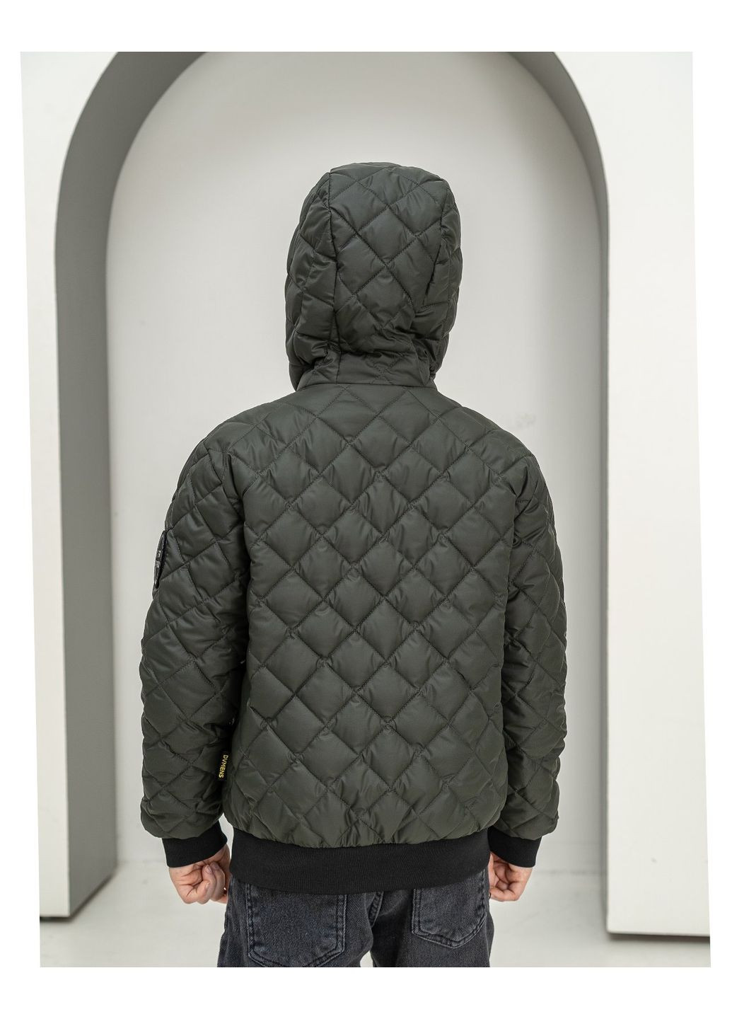 Оливковая (хаки) демисезонная демисезонная куртка для мальчика SK