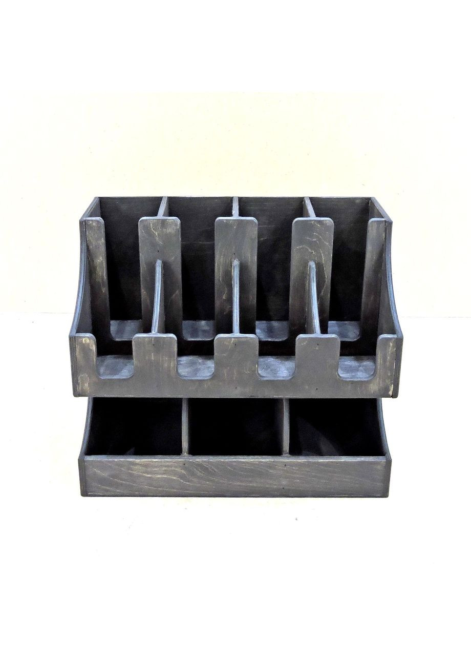 Кавовий органайзер з дерева Родінг венге (ЧАЙ-001112) No Brand (327845806)