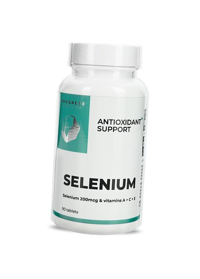 Селен и витамины А С Е, Selenium + Vitamins A C E, 90таб (36461016) Progress Nutrition (316221352)