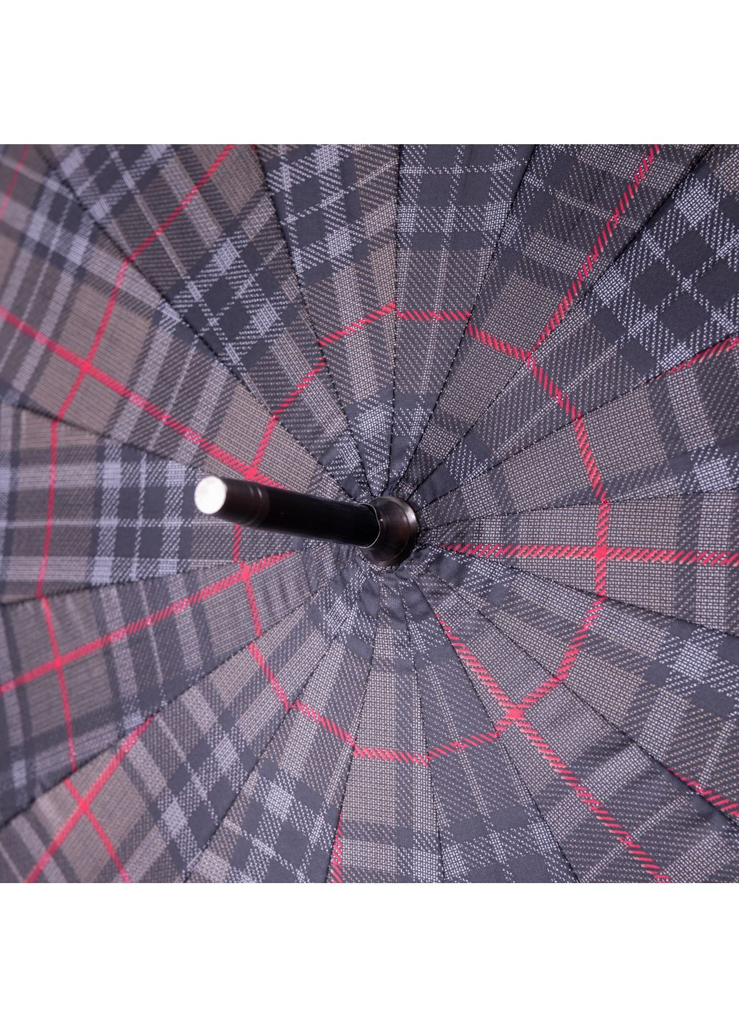 Комбінована} парасоля тростина напівавтомат складна 117 см, сірий Yiwu (362474143)