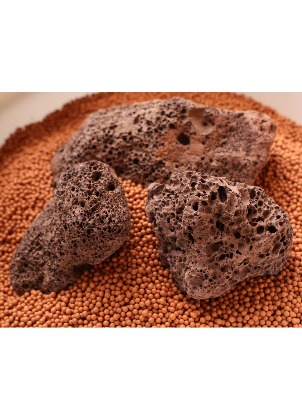 Грунт для аквариума Savi рыжий 2-3мм (цена за 1кг) запеченная глина No Brand (363452801)