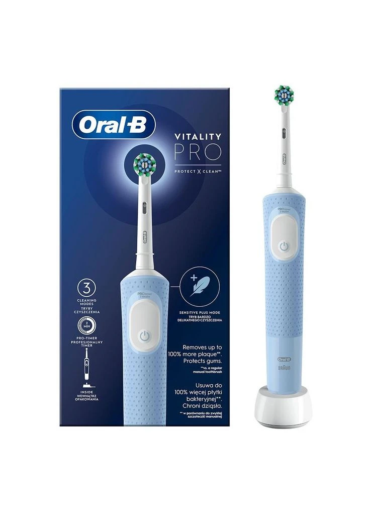 Електрична зубна щітка D103.413.3 Vapor Blue (4210201446453) Oral-B (392449428)