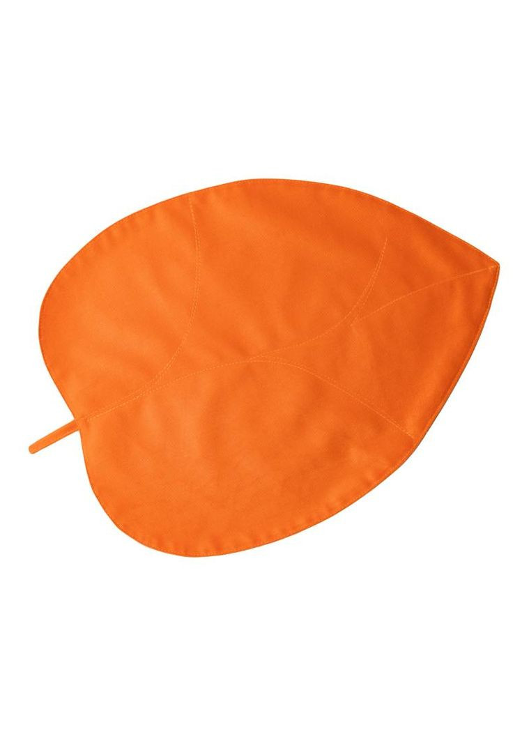 Подтарельник Лист терракот 35х45 см для сервировки стола текстильный декор ProDobro (369378104)