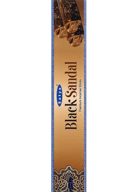 Аромат премиум "Черный сандал" Black Sandal Premium Incense Sticks 15g (1334502-32401594) Satya (368650065)