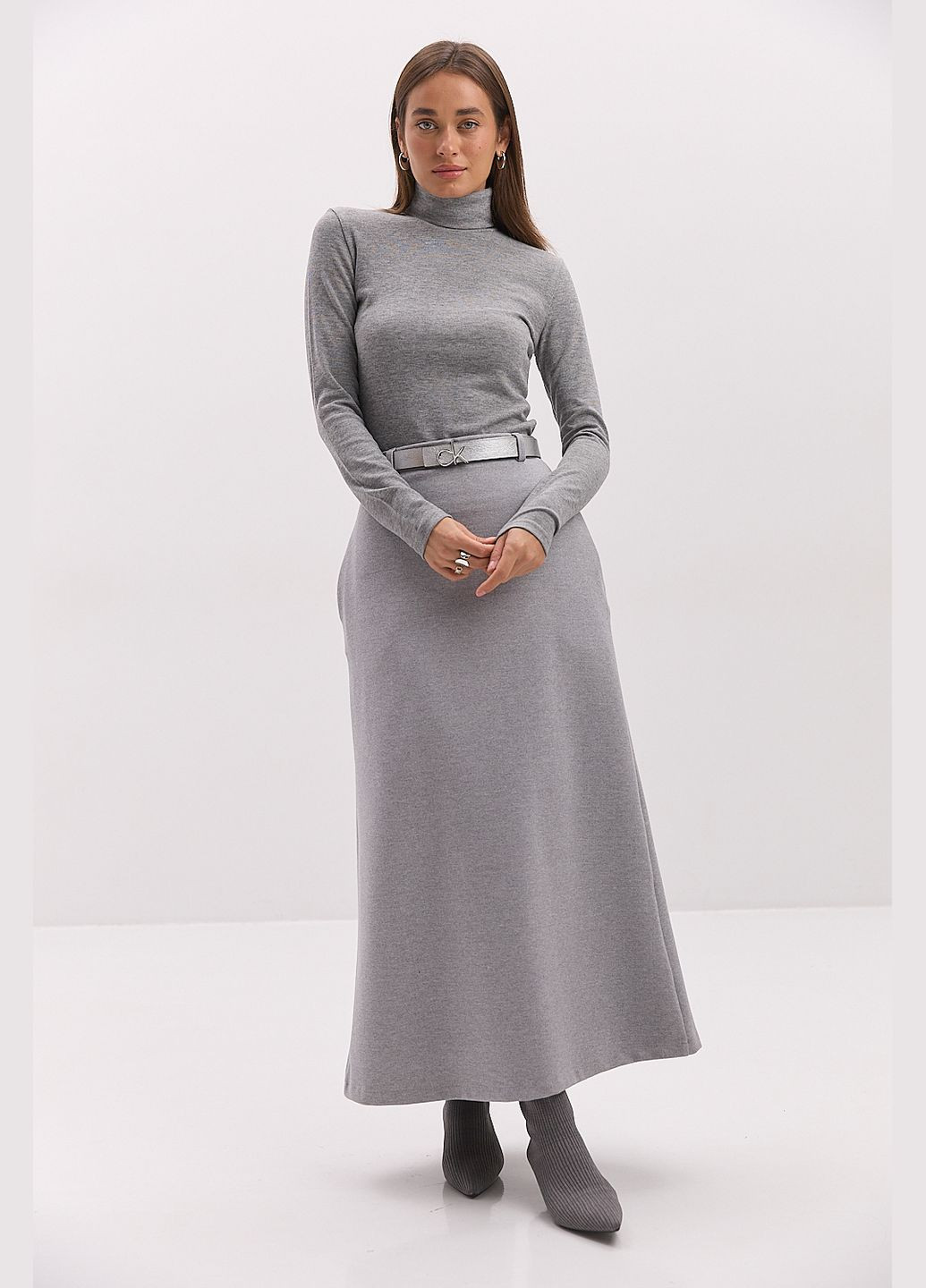 Женский теплый гольф из трикотажа Arjen (308725439)