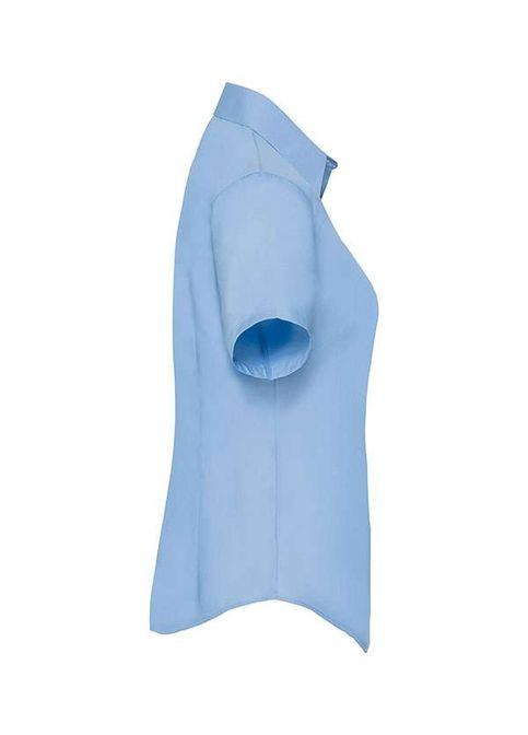 Сорочка жіноча Ladies Poplin Shirt Short Sleeve (065014040S) Fruit of the Loom (311605400)