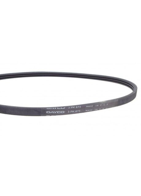 Ремінь генератора поліклиновий 3PK673 Dayco (345757769)