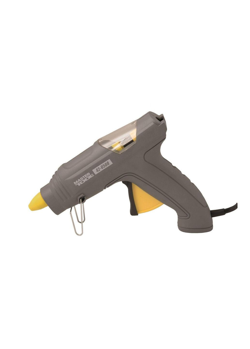 Електричний клейовий пістолет 200 Вт для кераміки, пластику, дерева, 11.2 мм (2 стрижні) Mastertool (332206954)