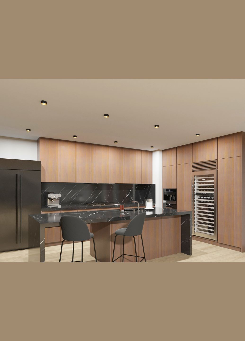 Точковий світильник 27575 Mini Riti GU10 B/G Kanlux (305755193)