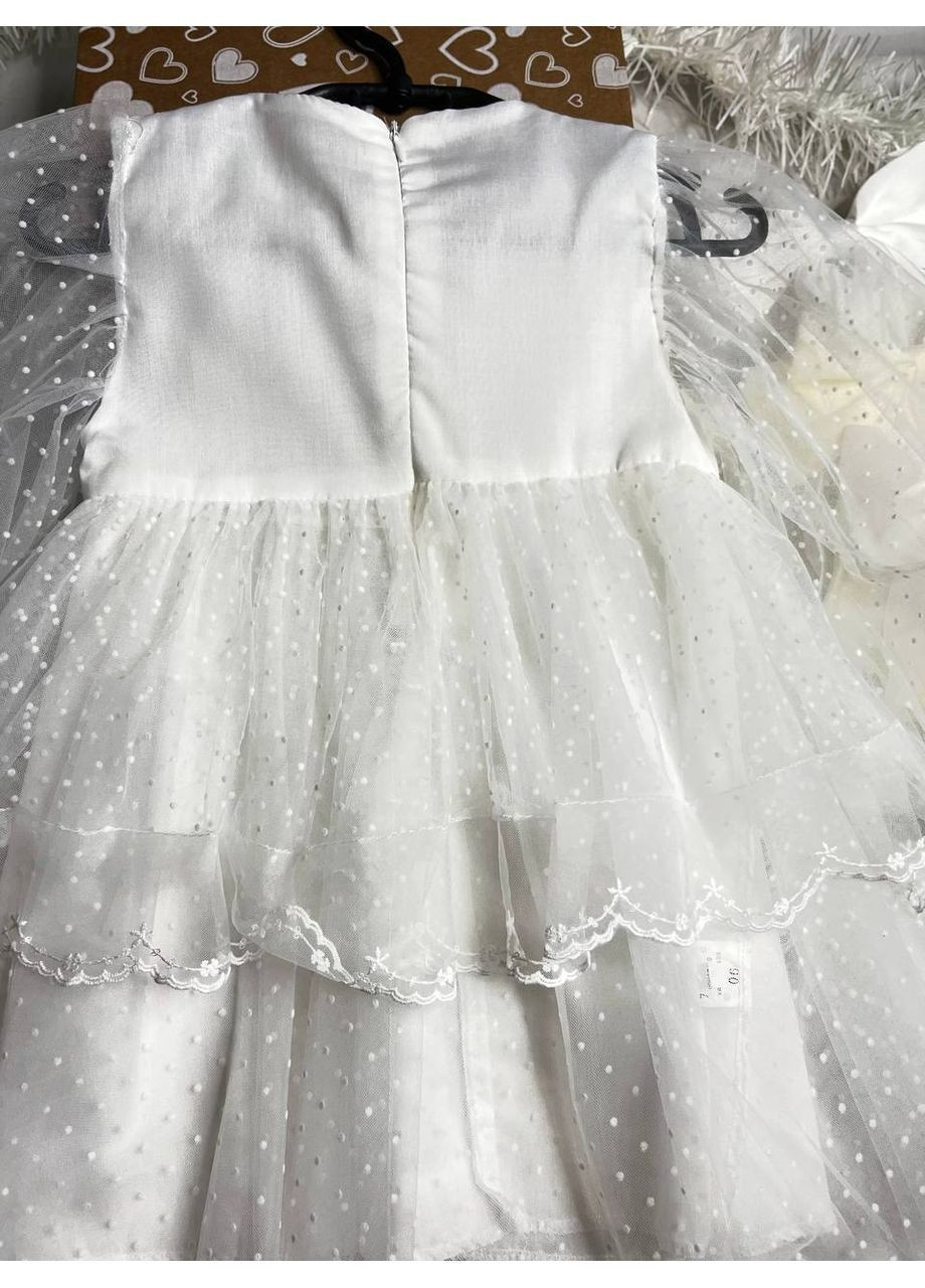 Белое нежное платье из фатина No Brand (369964974)