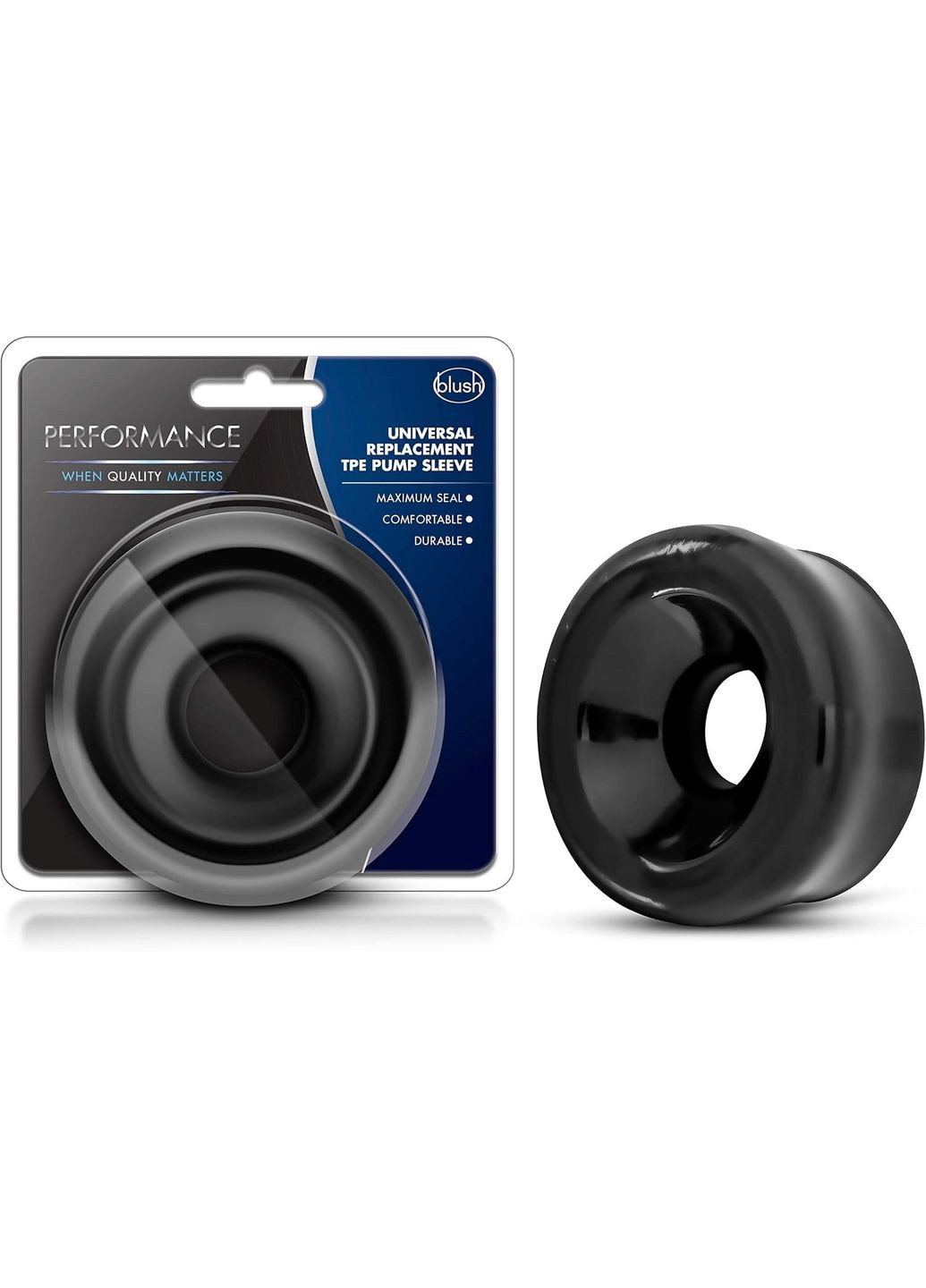 Універсальна змінна втулка для вакуумної помпи Performance чорна Blush (297135353)