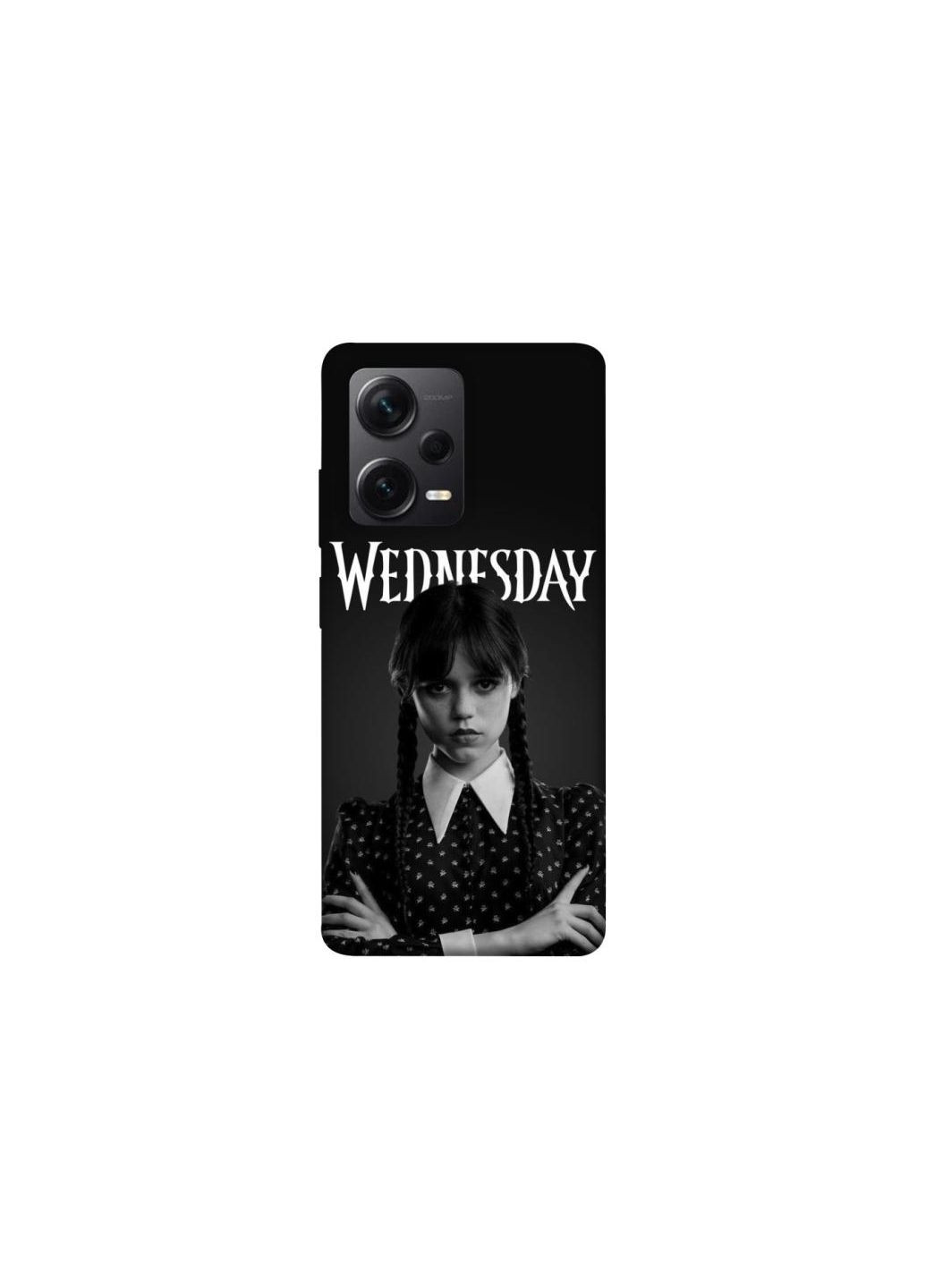 Чохол на Xiaomi Redmi Note 12 Pro 5G Dark Mood Wednesday Frontalka (354349742)