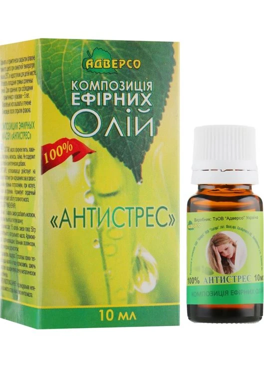 Композиция эфирных масел "Антистресс" 10ml (301817-29192) Адверсо (368602608)