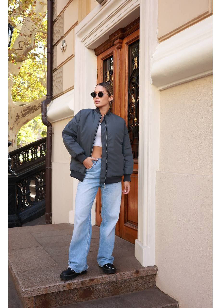 Бомбер жіночий на блискавці (362659429)